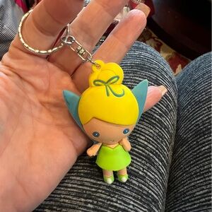 Tinkerbell Keychain Frozen Snowman Disney